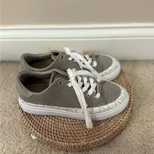 Gray Calvin Klein Sneakers
